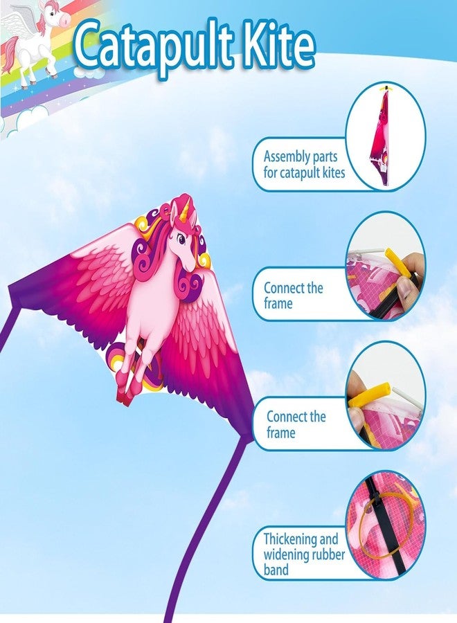 Hymaz 6 Pack Mini Kites for Kids Adults, Finger Launcher Kite for Age 3-5 4-8 8-12, Kids Kites Easy to Fly Ejection Kite, Flying Glider Plane Toys for Beach Outdoor Games Gift - Image 4